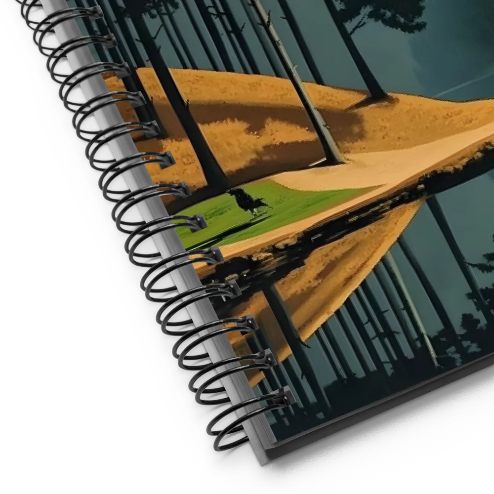 Reflections of Tranquility | Spiral Notebook