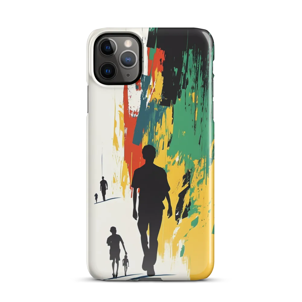 Journey of Silhouettes | Phone Case |  11 Pro Max | Snap Case | Glossy