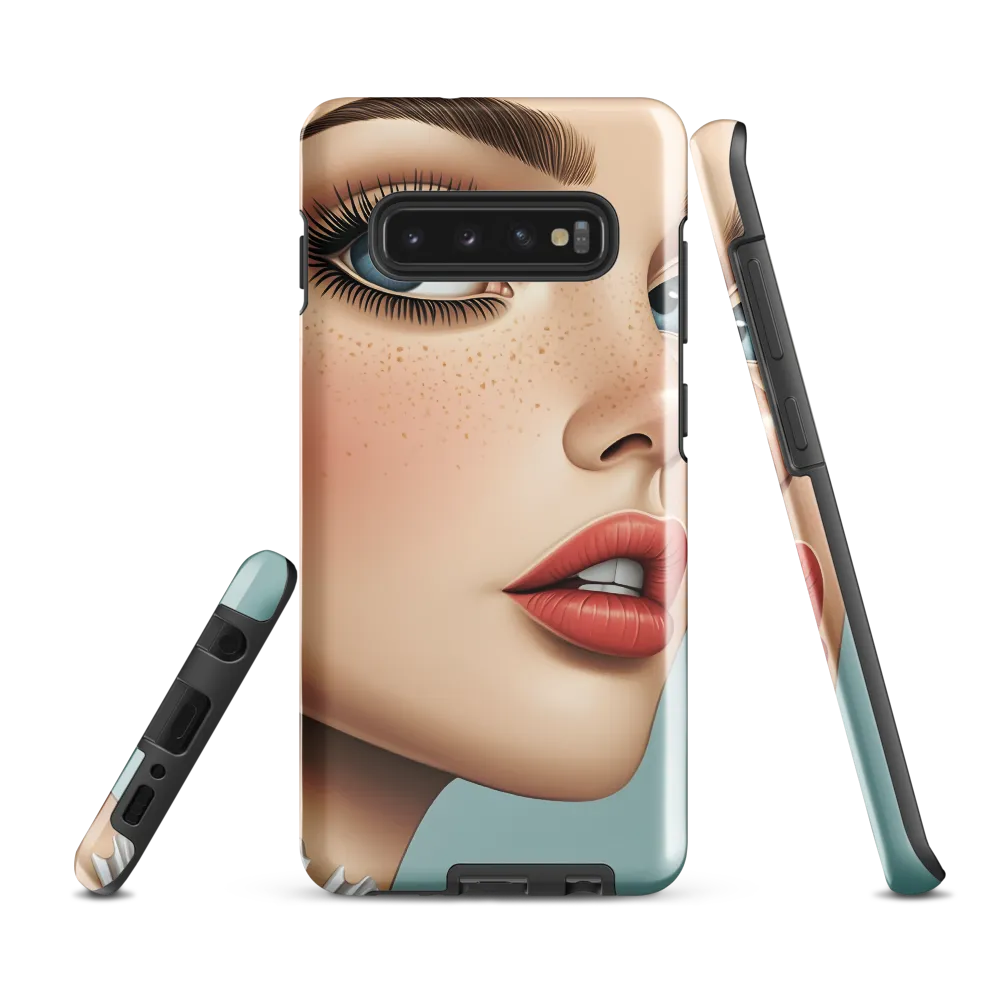 Intriguing Elegance | Phone Case |  S10 Plus | Tough Case | Glossy