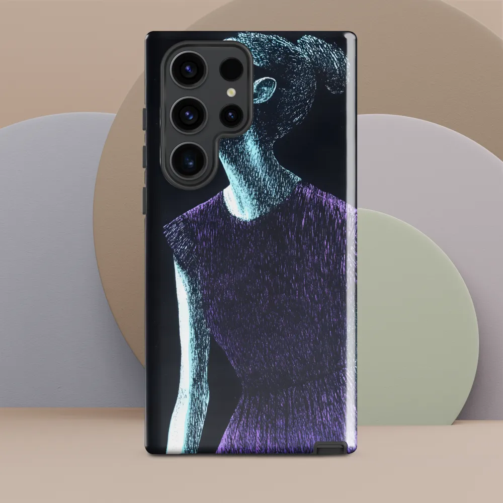 Contemplative Elegance | Phone Case |  S23 Ultra | Tough Case | Glossy