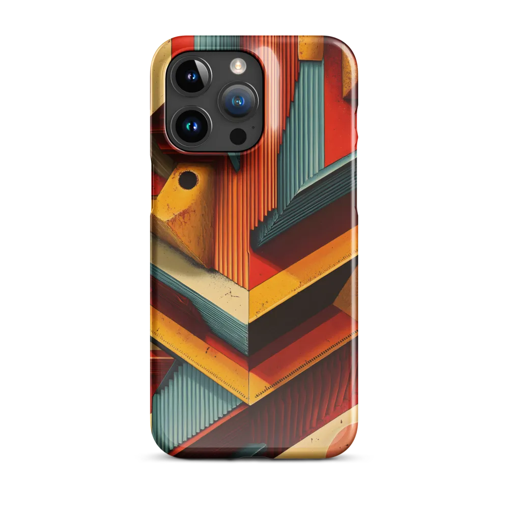Geometric Harmony | Phone Case |  15 Pro Max | Snap Case | Glossy