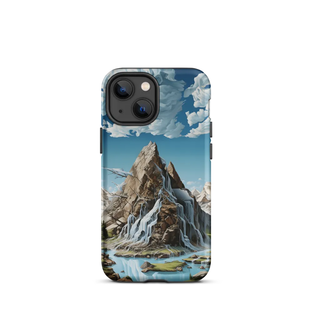 Majestic Cascade: A Mountain Masterpiece