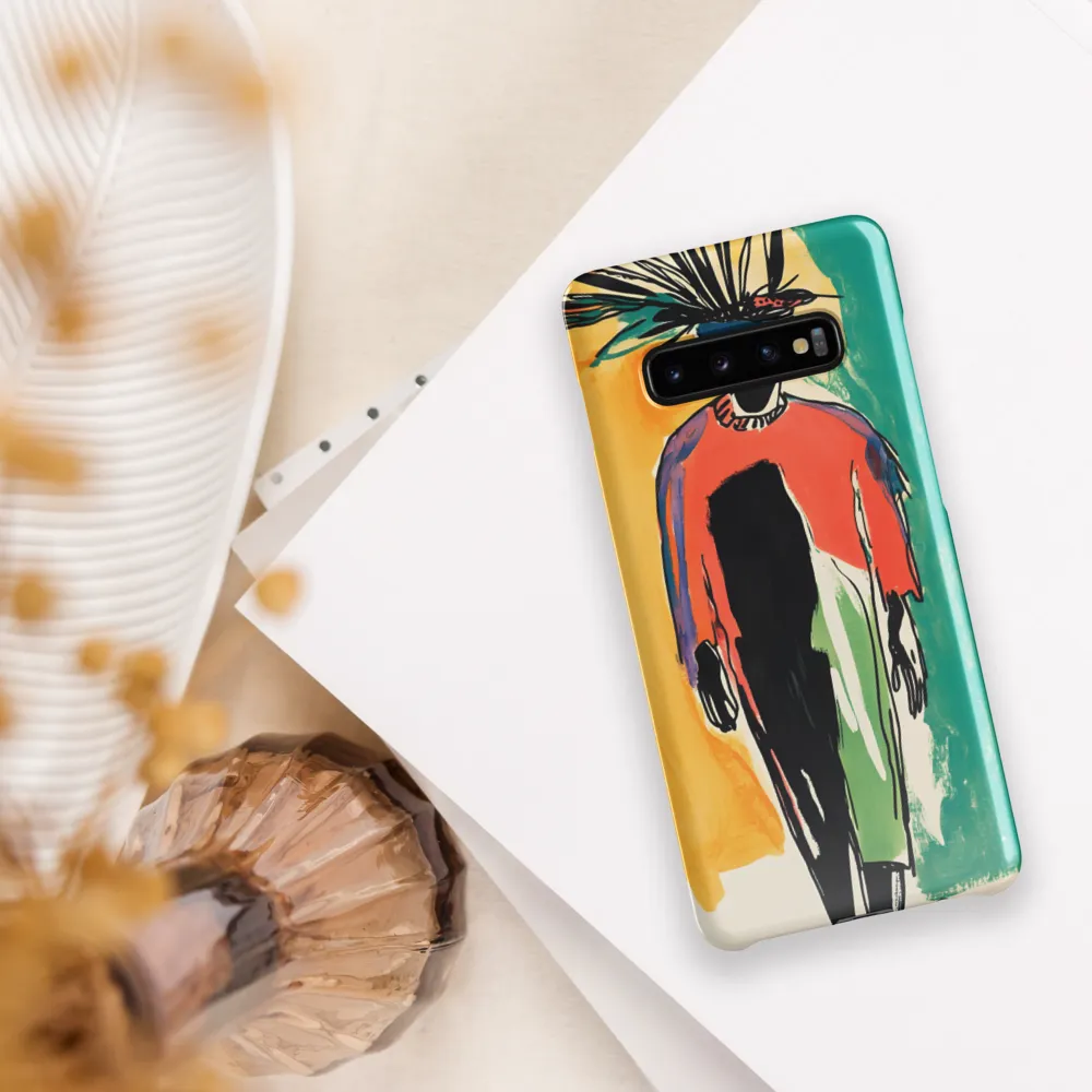 The Essence of Fashion: A Bold Statement | Phone Case |  S10 Plus | Snap Case | Glossy