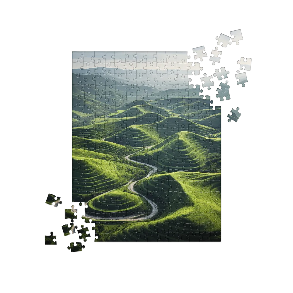 The Serene Undulations of Nature | Jigsaw Puzzle | 252 pieces