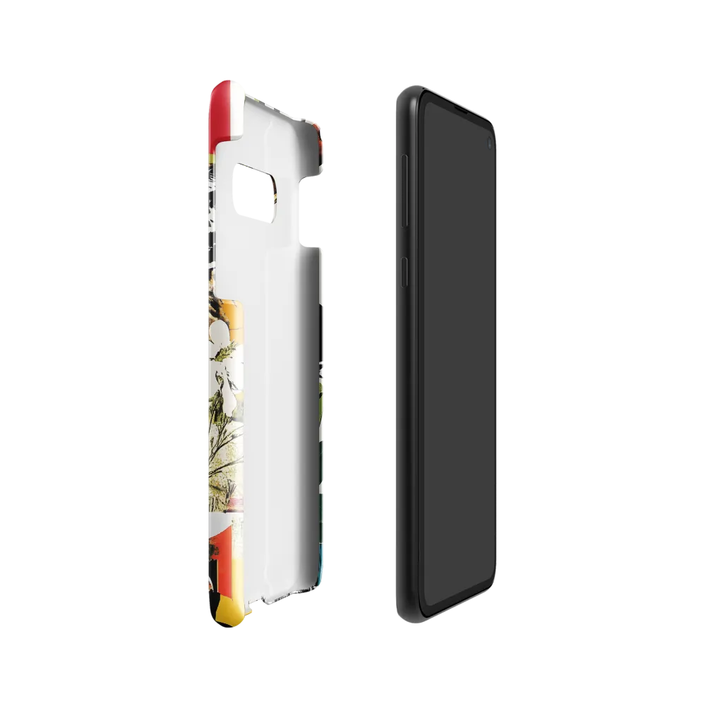 Vibrant Harmony: The Deer in Nature | Phone Case |  S10e | Snap Case | Glossy