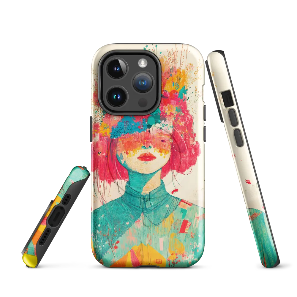 Whimsical Floral Portrait