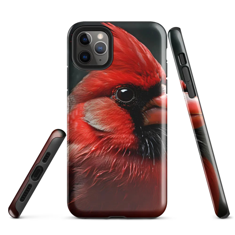 The Bold Cardinal | Phone Case |  11 Pro Max | Tough Case | Glossy