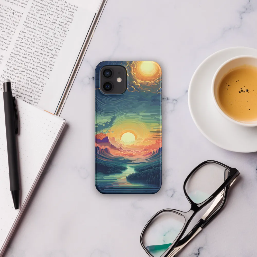 Elysium at Dusk | Phone Case |  12 | Snap Case | Matte