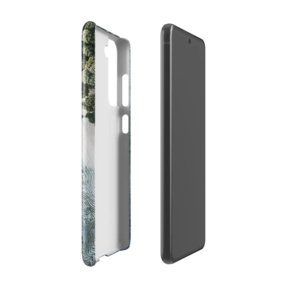 Serenity of Shorelines | Phone Case |  S21 FE | Snap Case | Glossy
