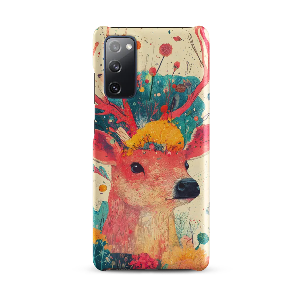 Whimsical Harmony: A Deer in Bloom