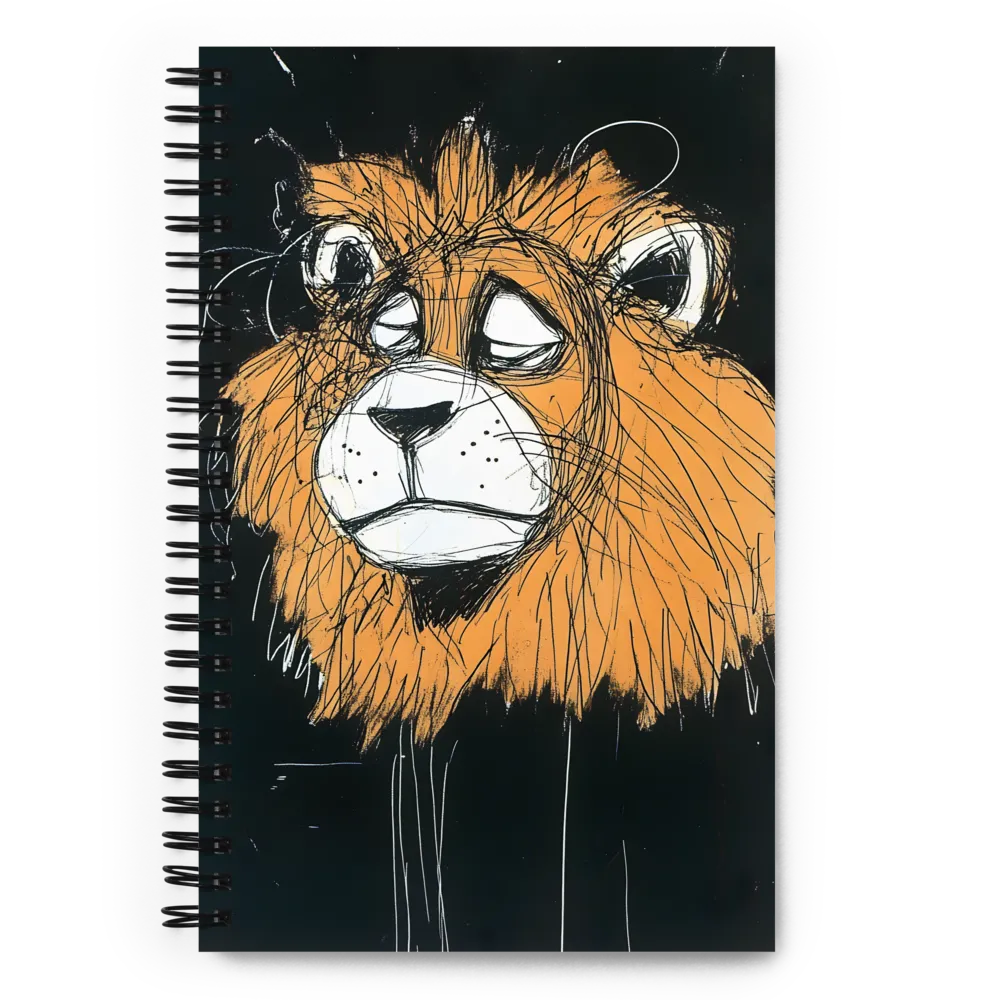 Playful Majesty | Spiral Notebook