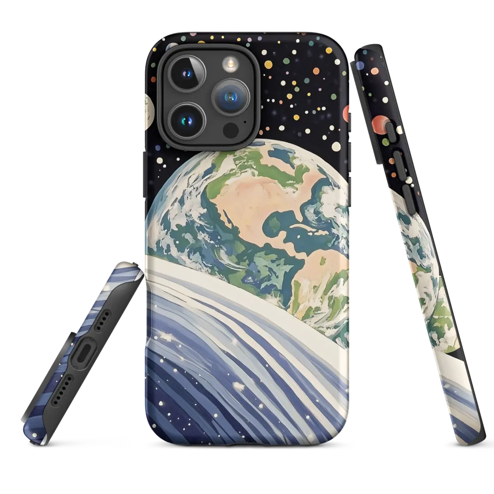Celestial View: A Surreal Journey Through Space