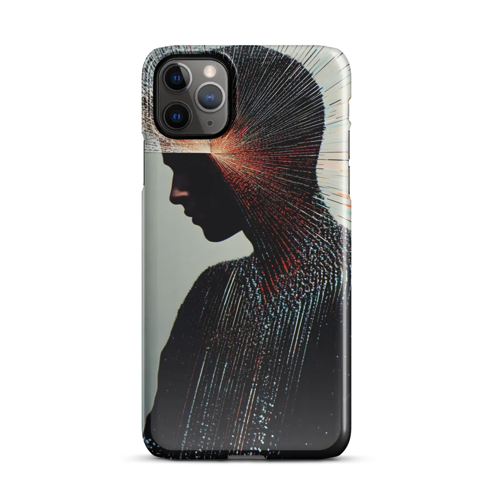 Radiant Reflection: An Abstract Journey of Thought | Phone Case |  11 Pro Max | Snap Case | Glossy