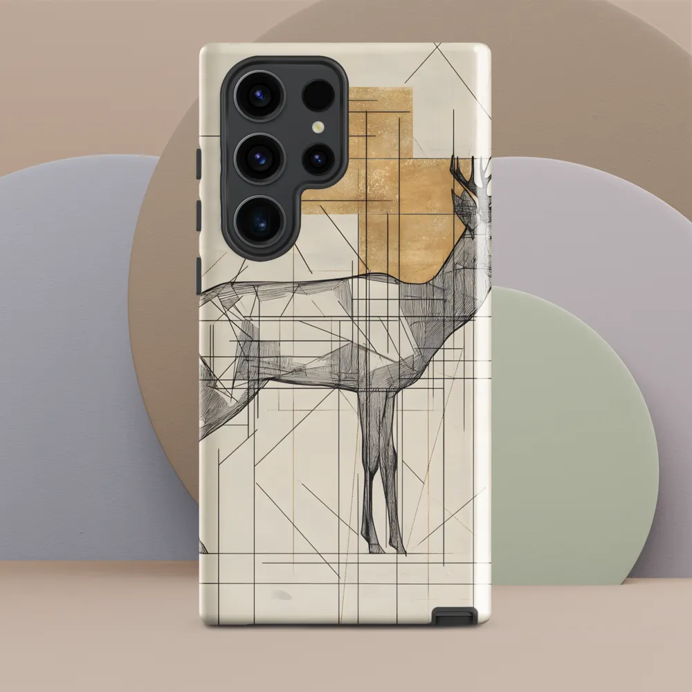 Geometric Elegance: The Majestic Deer
