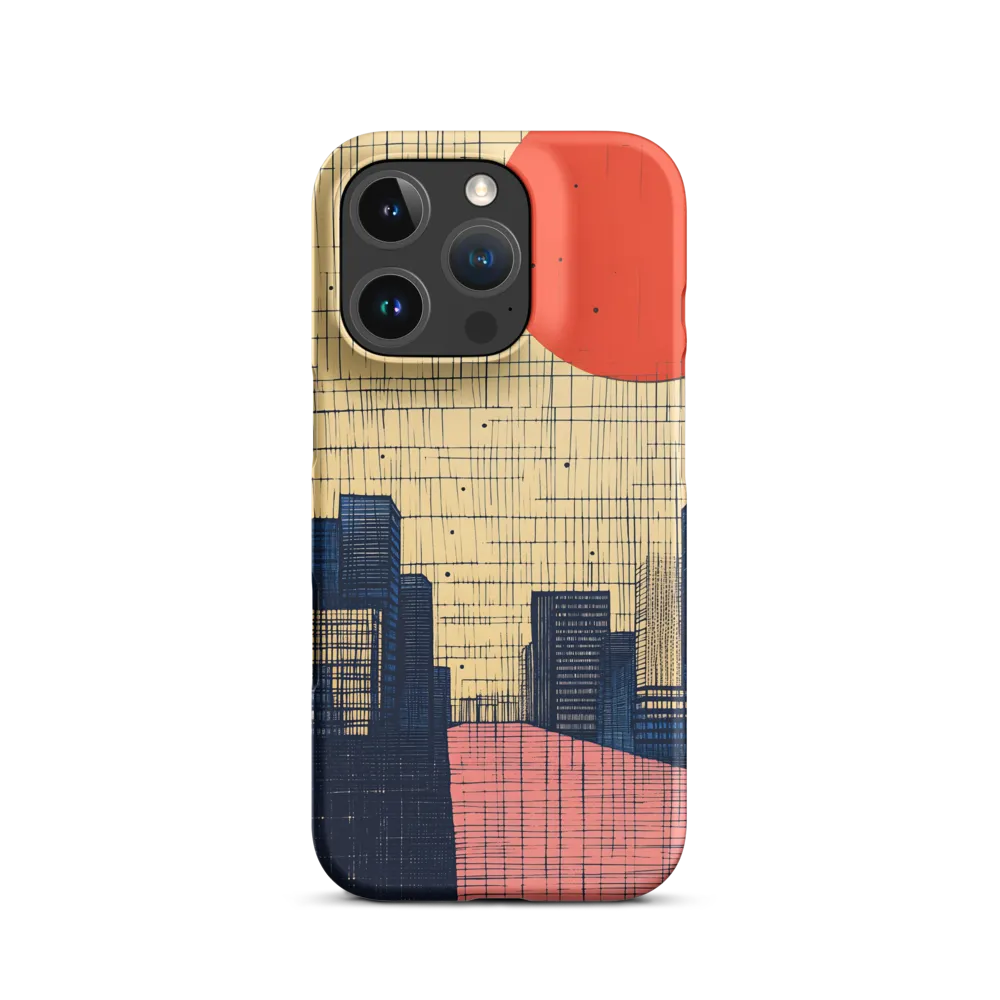 Urban Echoes: A Minimalist Cityscape