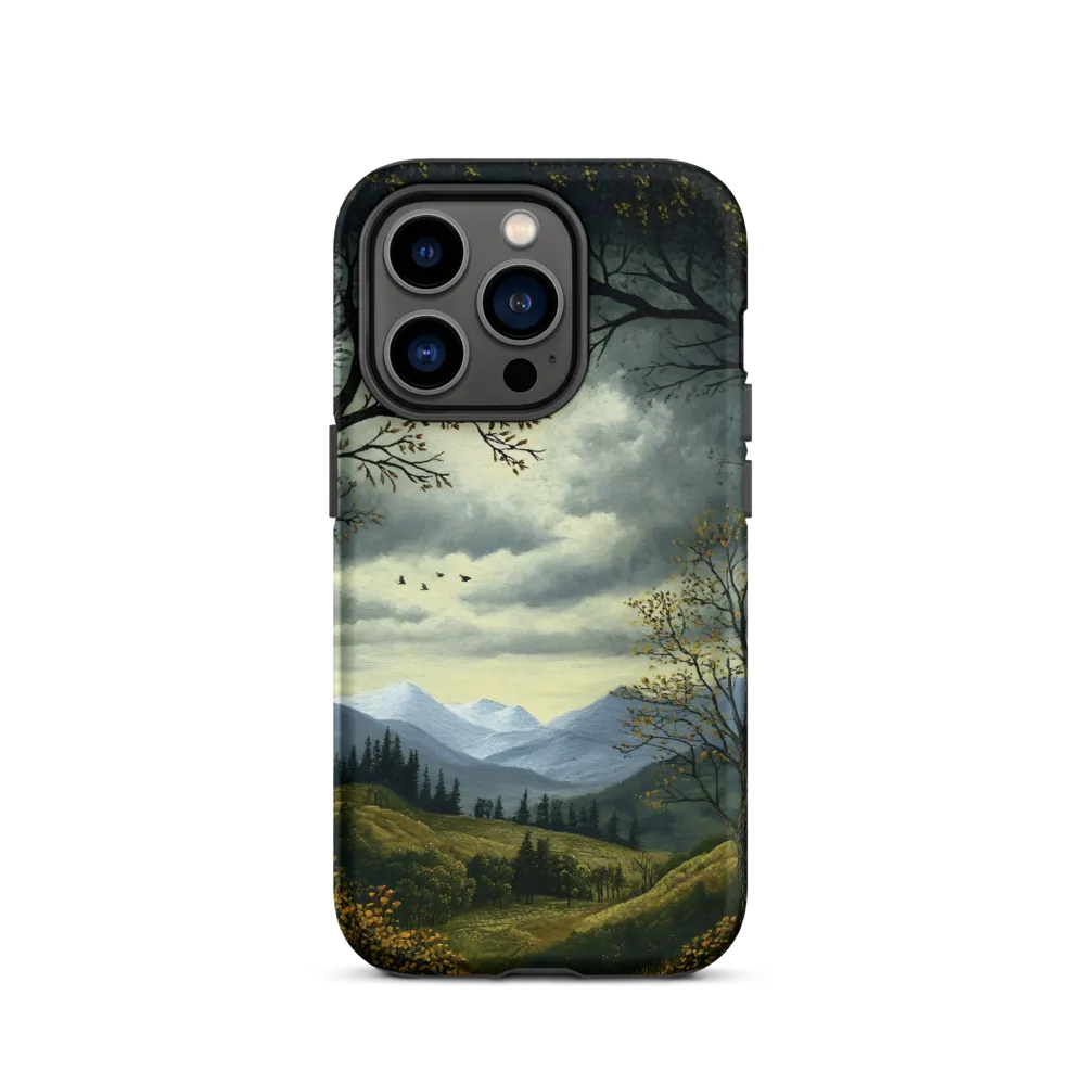 Nature's Embrace: A Tranquil Mountain Landscape