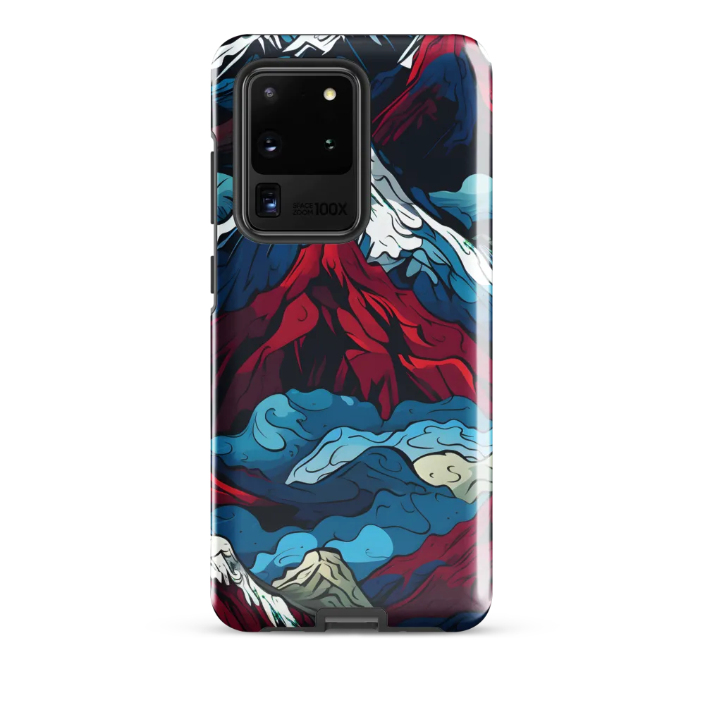 Mountain Majesty: An Abstract Voyage