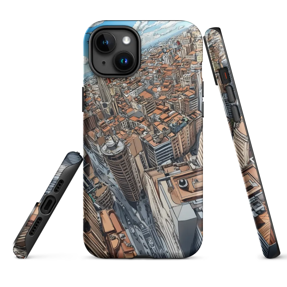 Aerial Symphony of Urban Life