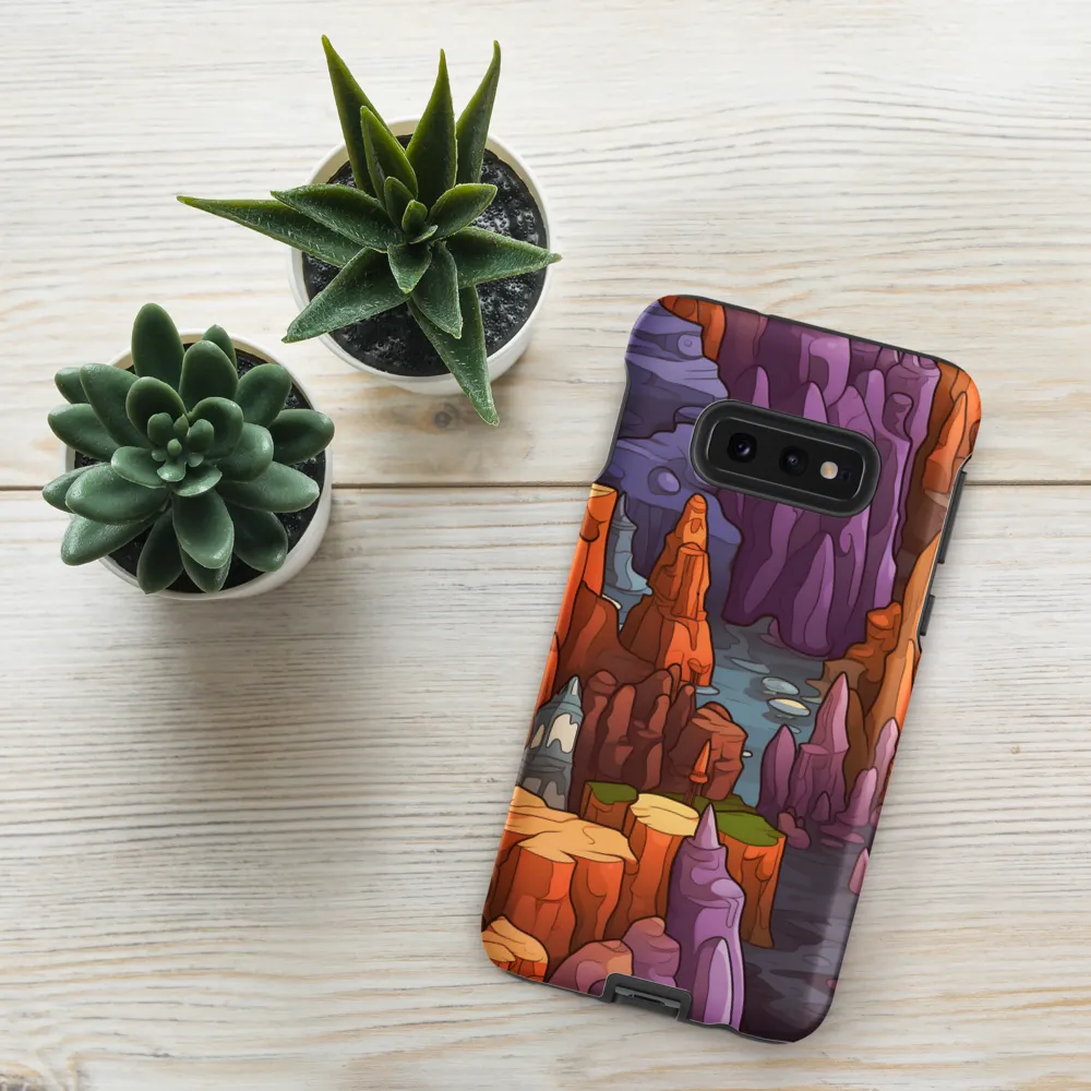 Vibrant Rockscape: A Digital Odyssey