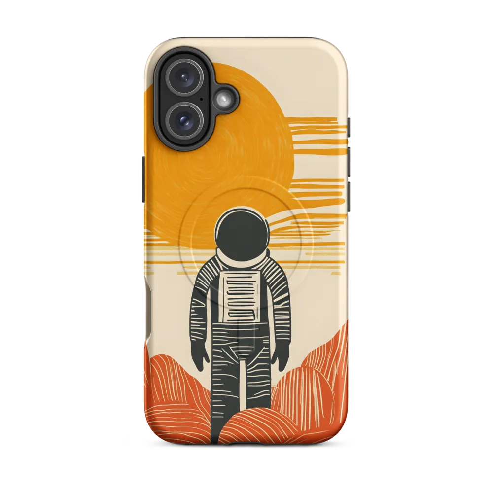 Contemplation on a Distant World | Phone Case |  16 Plus | MagSafe® Tough Case | Matte