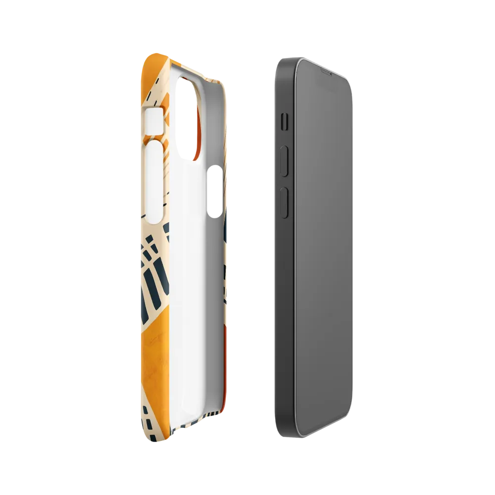 Urban Patterns in Harmony | Phone Case |  13 Mini | Snap Case | Glossy