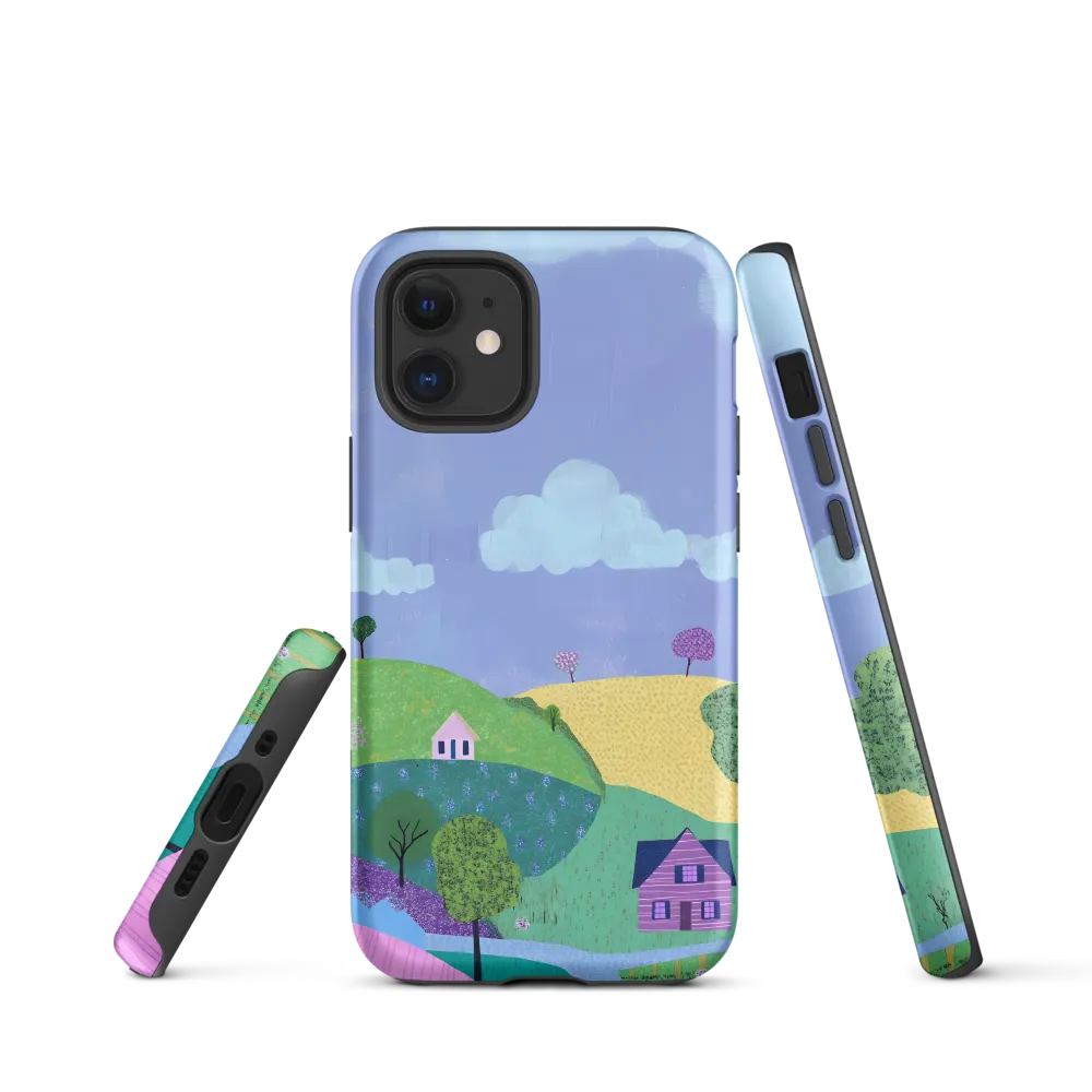 Whimsical Hills and Quaint Homes