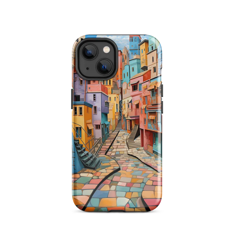 Vibrant Cityscape: A Kaleidoscope of Colors