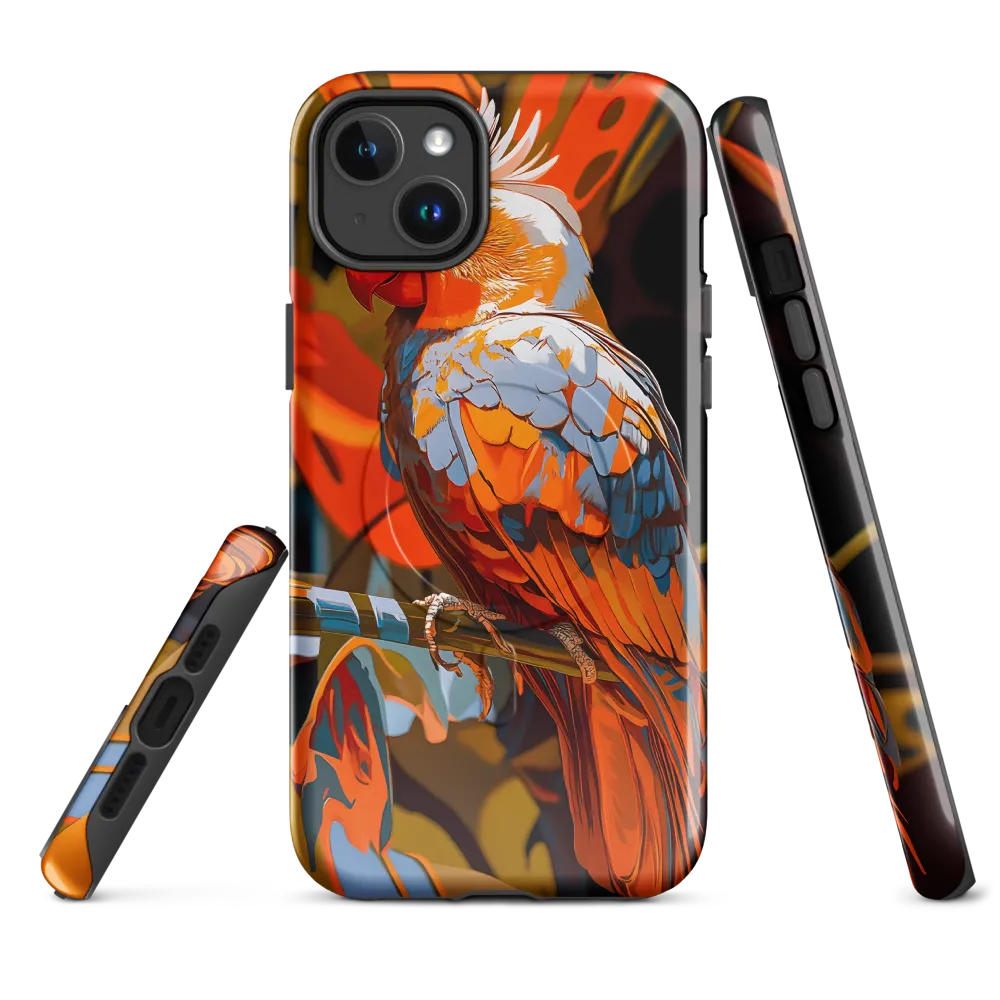 Tropical Symphony | Phone Case |  14 Plus | MagSafe® Tough Case | Glossy
