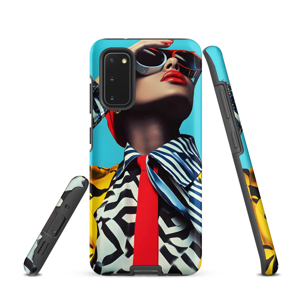 Chic Confidence in Bold Patterns