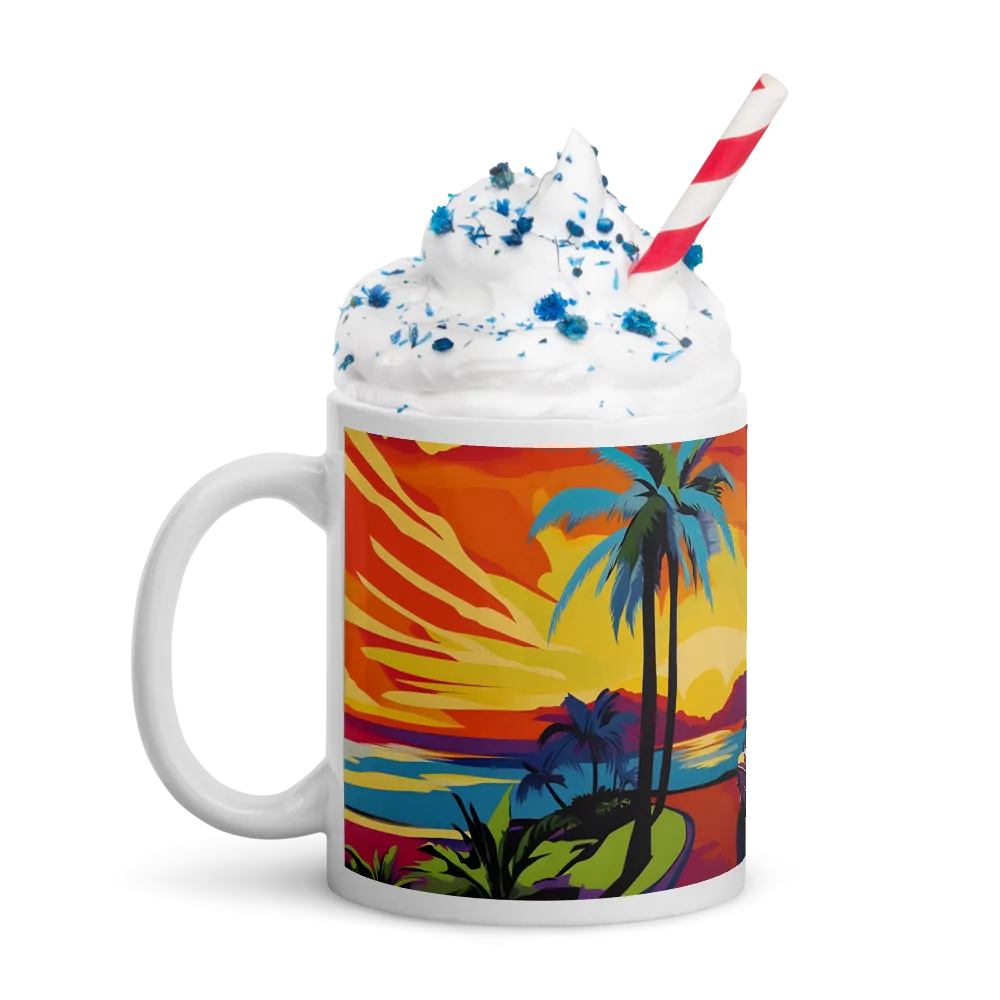 Sunset Drive | Mugs | Multiple Sizes & Colors