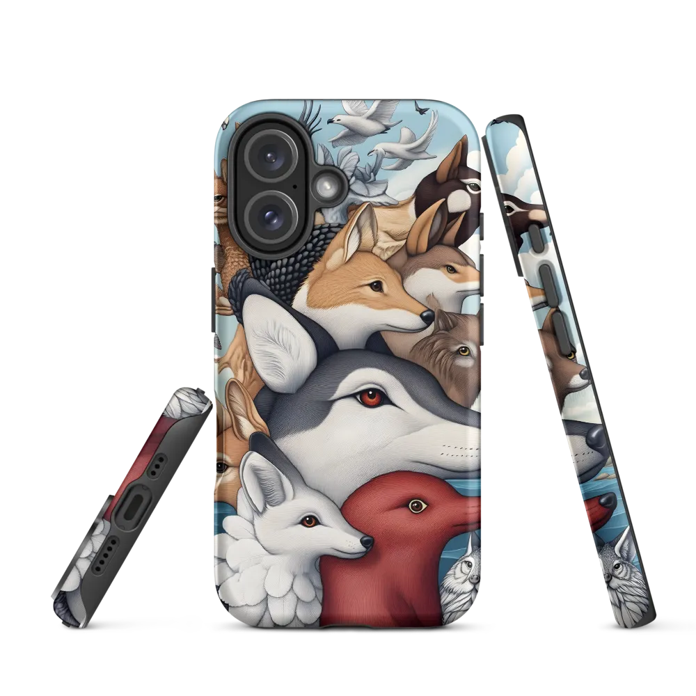 The Enchanted Animal Assembly | Phone Case |  16 | Tough Case | Matte