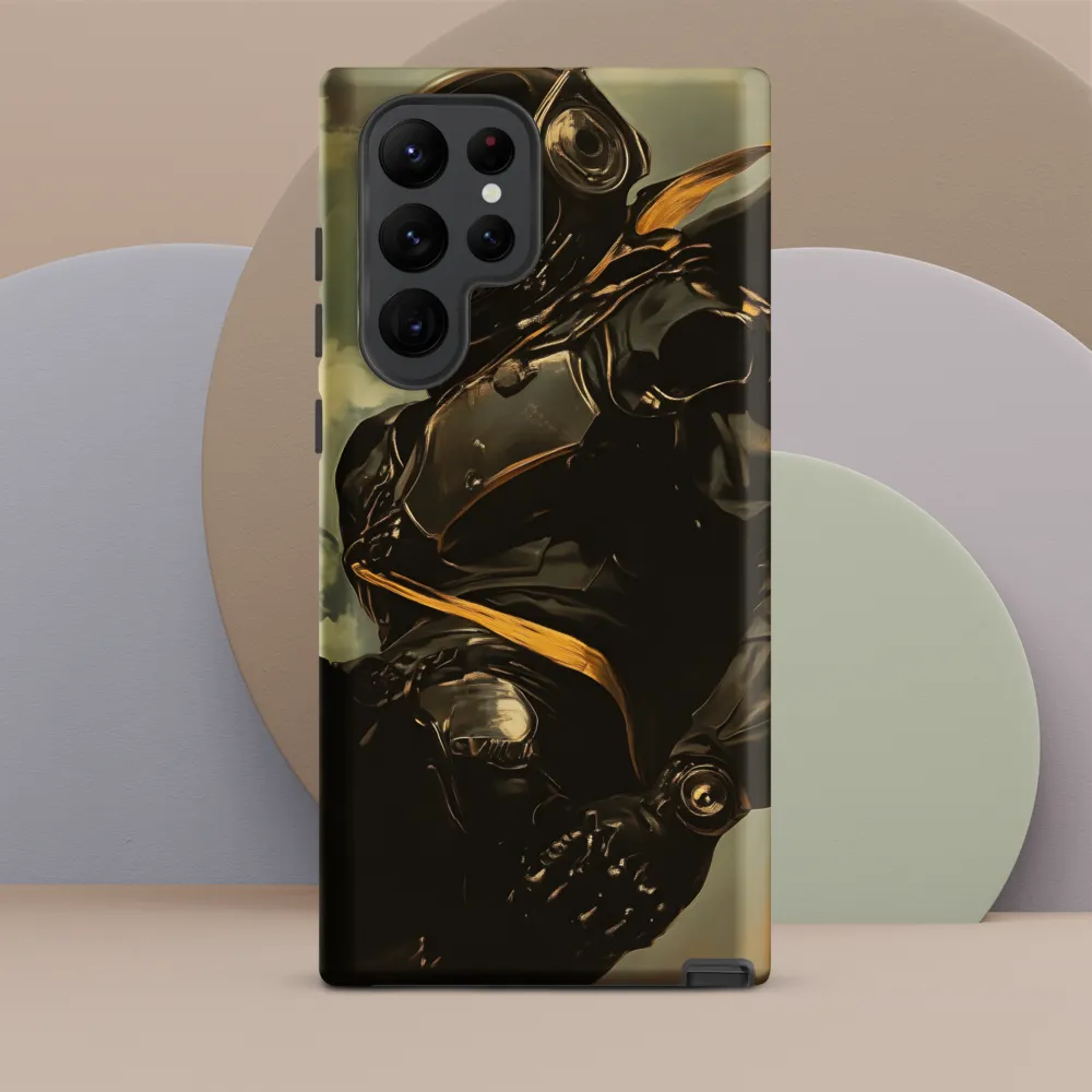 Ethereal Explorer: The Enigmatic Astronaut | Phone Case |  S22 Ultra | Tough Case | Matte