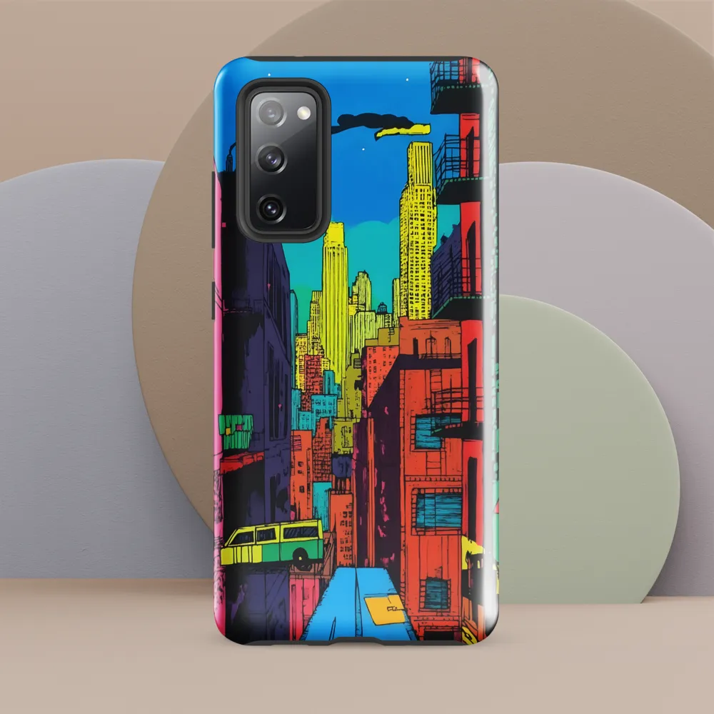 Urban Vibrance: A Pop Art Cityscape