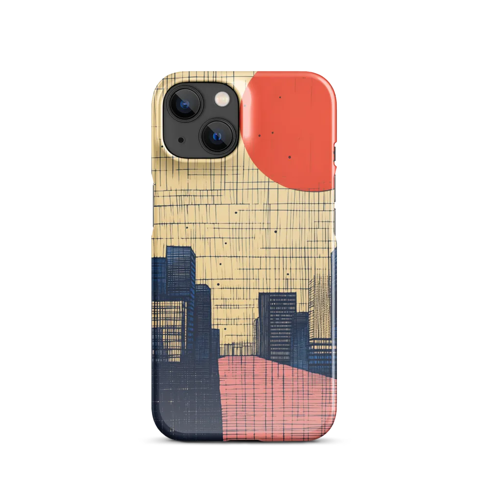 Urban Echoes: A Minimalist Cityscape