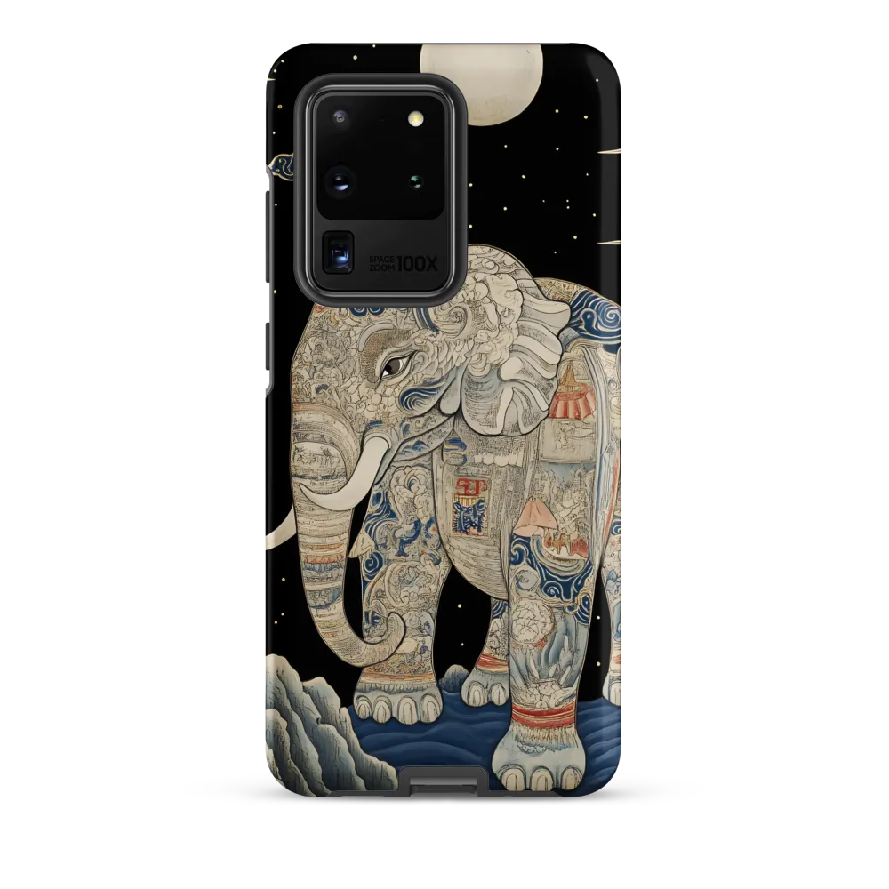 The Majestic Tale of the Painted Elephant | Phone Case |  S20 Ultra | Tough Case | Matte