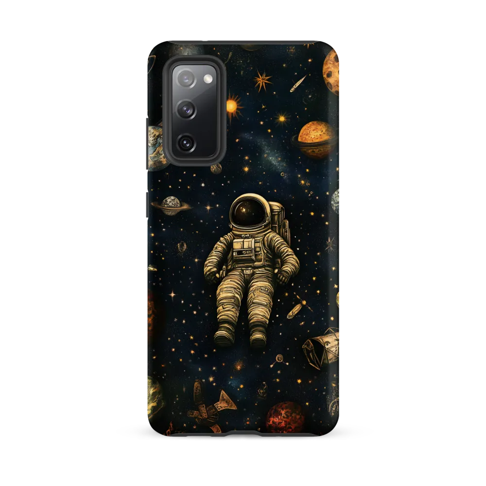Cosmic Voyage: An Astronaut's Solitude