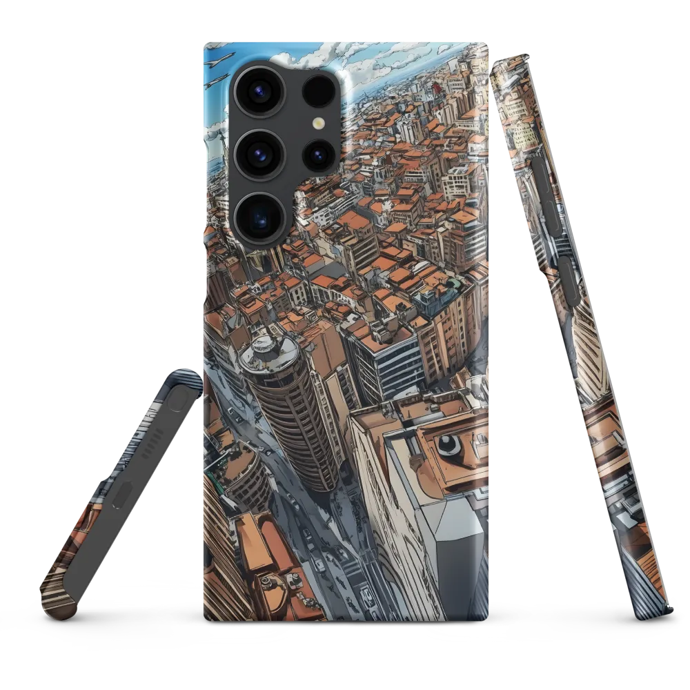 Aerial Symphony of Urban Life