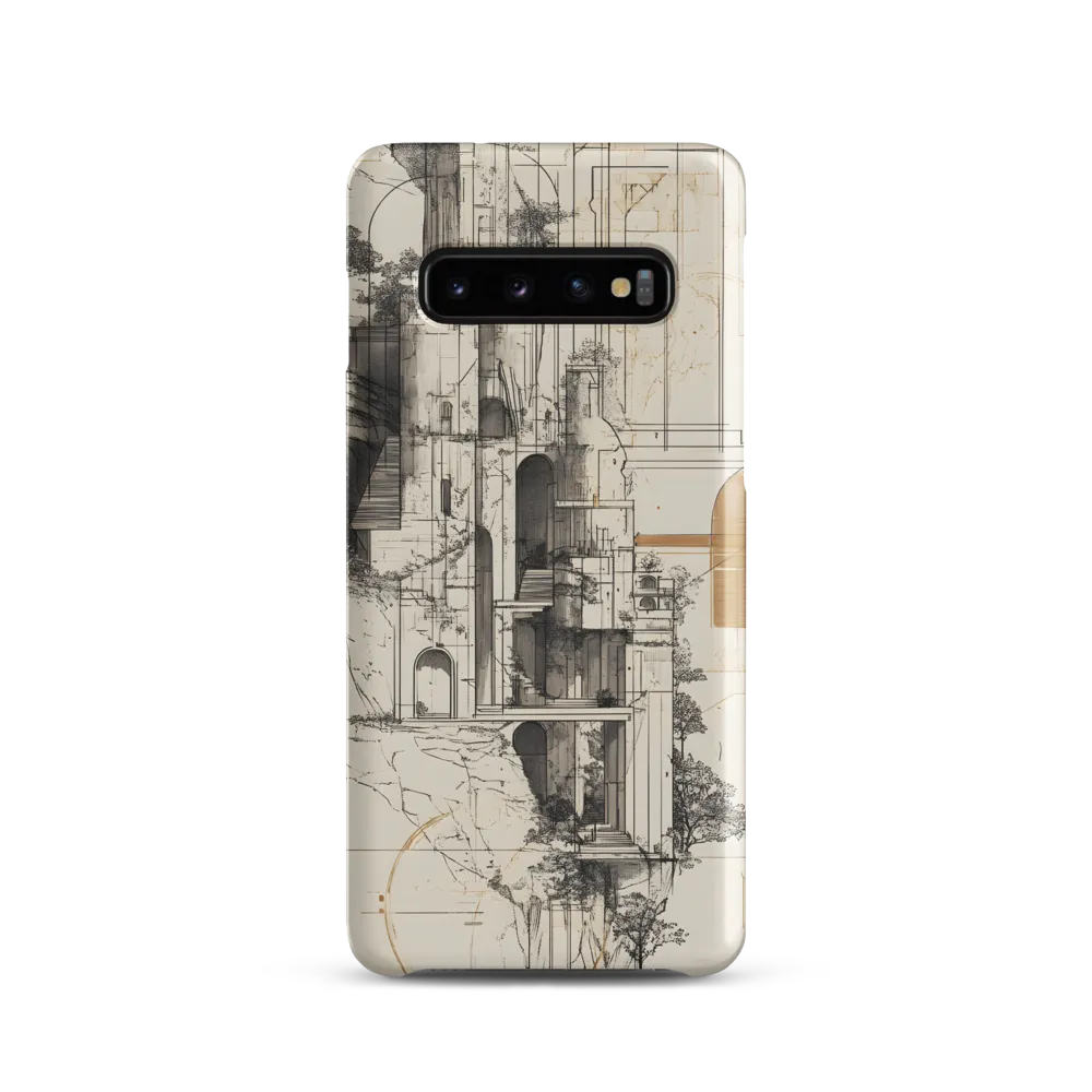 Ethereal Architectures | Phone Case |  S10 | Snap Case | Matte
