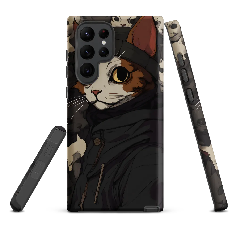 Whimsical Cat Portrait