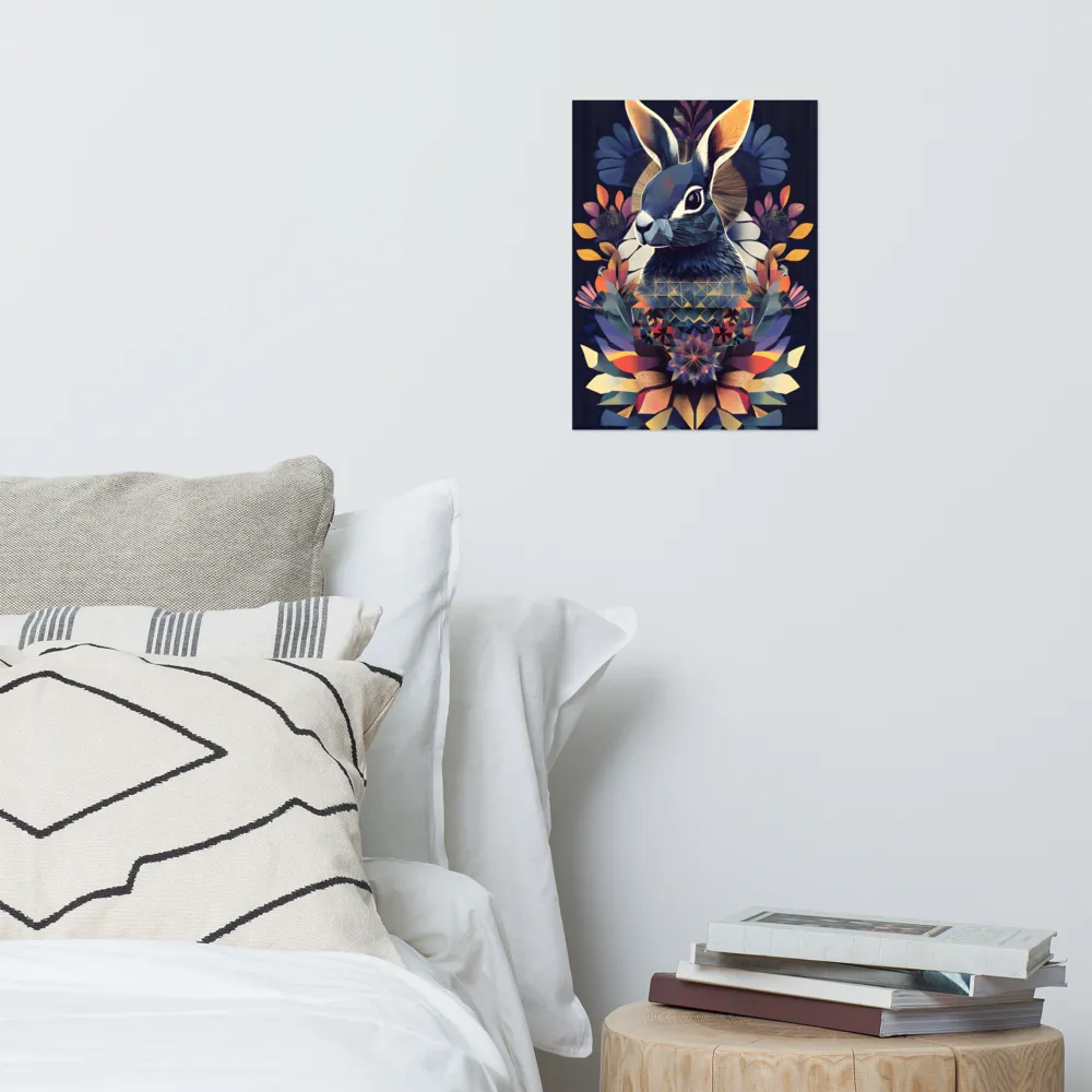 Ethereal Bunny: A Geometric Wonderland
