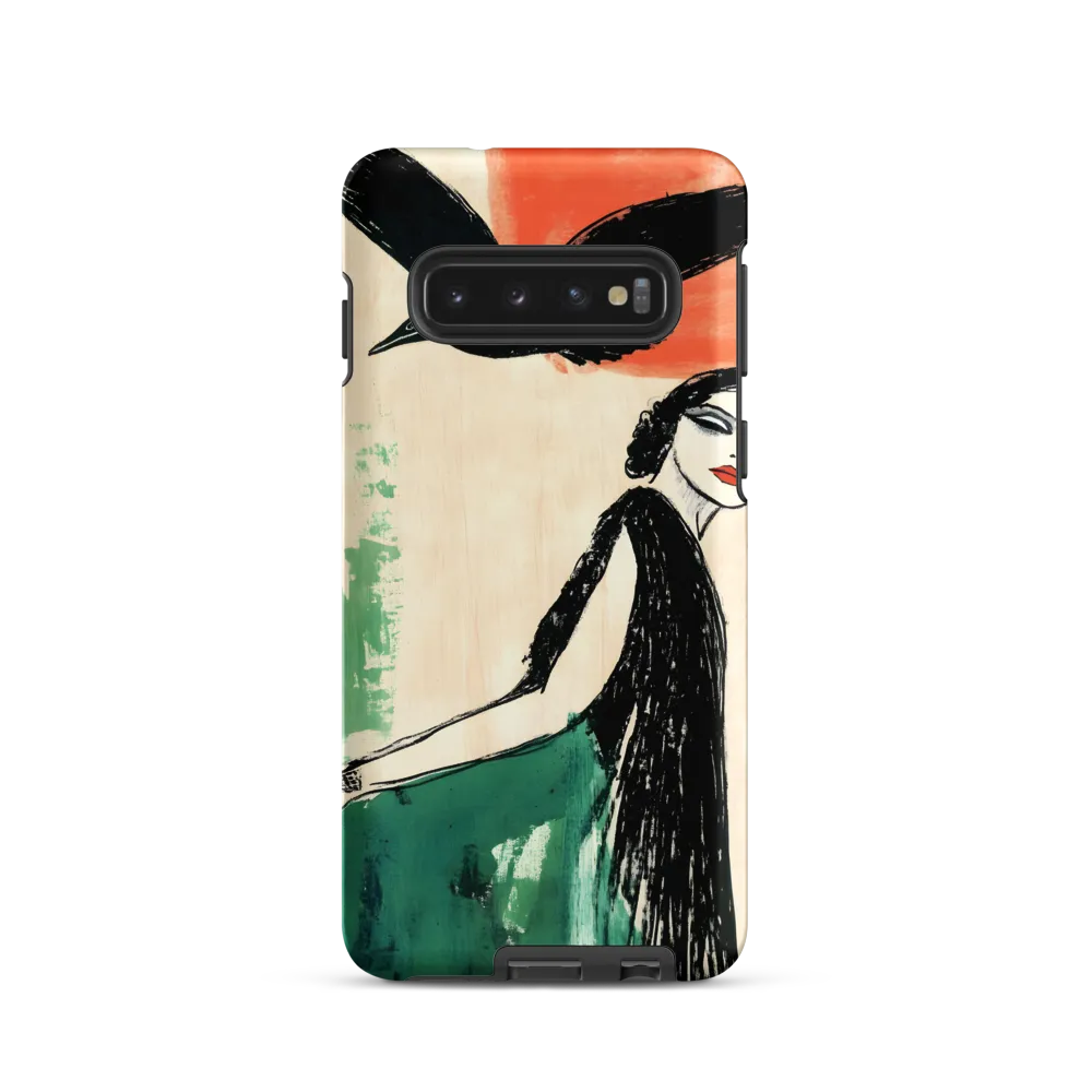 Elegance in Flight | Phone Case |  S10 | Tough Case | Matte