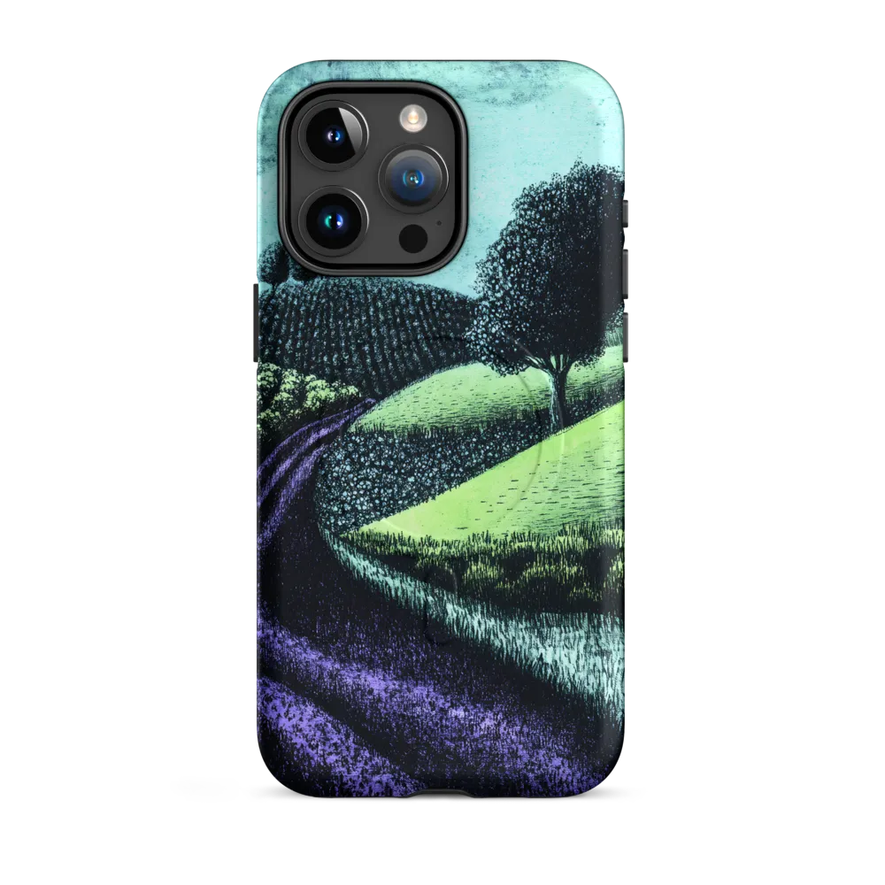 Winding Serenity: A Modern Landscape