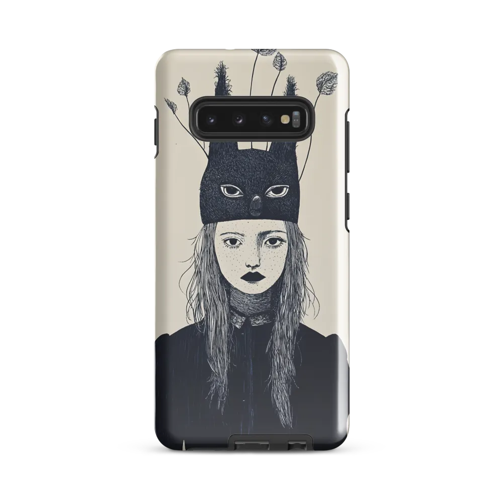 The Enigmatic Mask | Phone Case |  S10 Plus | Tough Case | Glossy