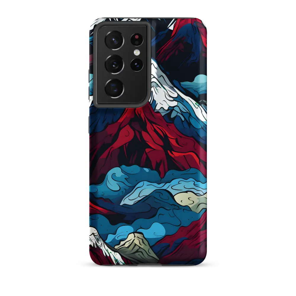 Mountain Majesty: An Abstract Voyage