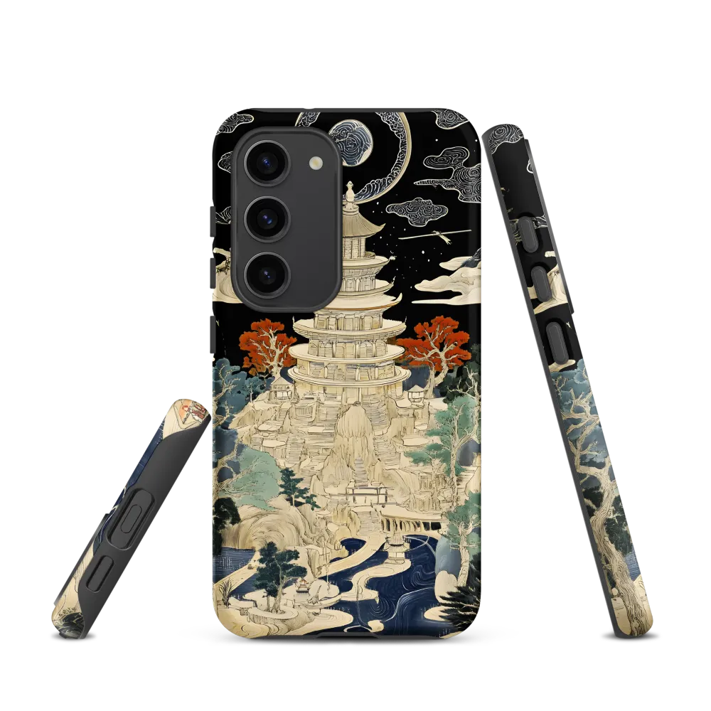Whispers of the Pagoda | Phone Case |  S23 | Tough Case | Matte