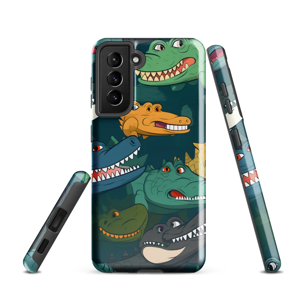 Cheerful Crocodilian Parade