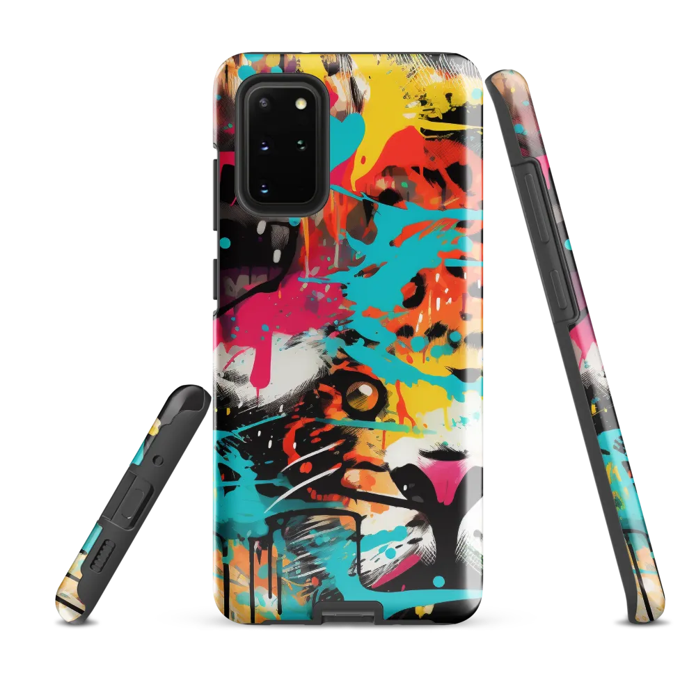 Fierce Fusion: Tiger and Lion in Graffiti