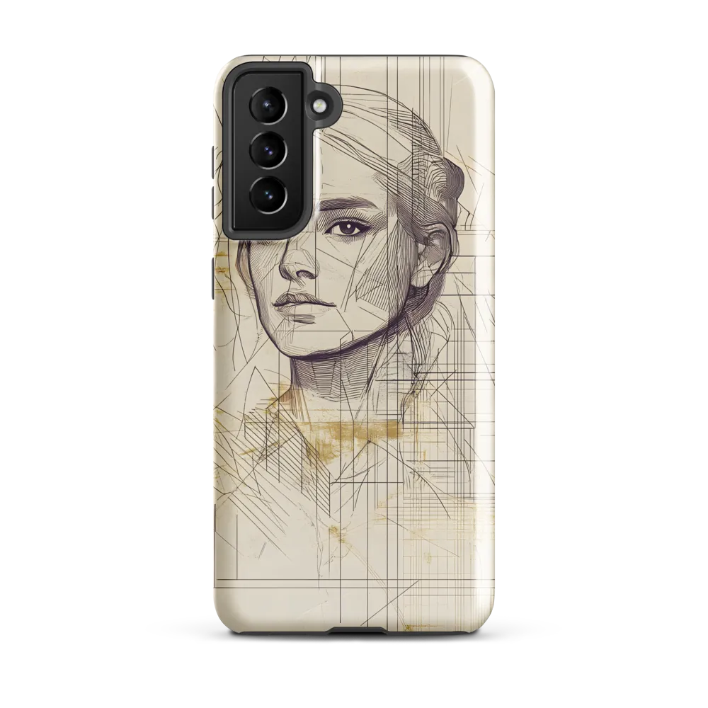 The Geometry of Reflection | Phone Case |  S21 Plus | Tough Case | Glossy