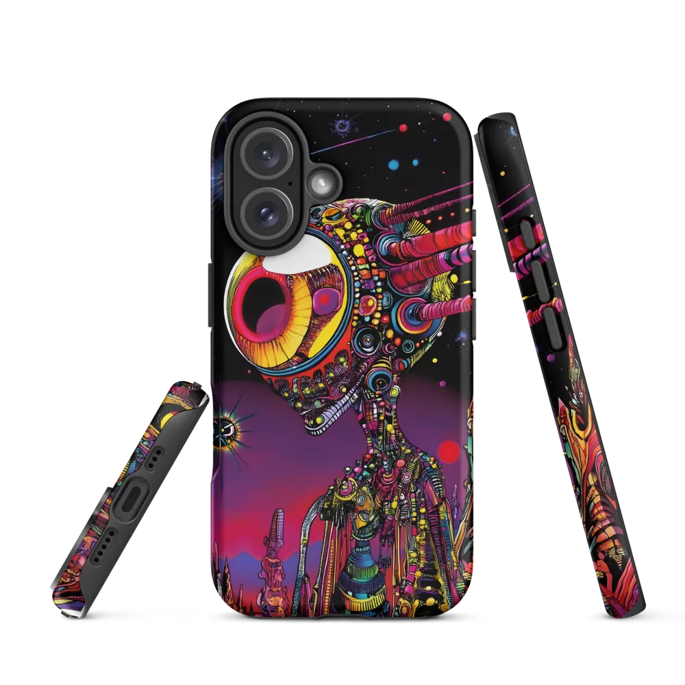 Cosmic Alien Odyssey | Phone Case