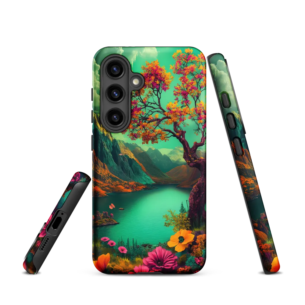 Elysium in Bloom | Phone Case |  S24 | Tough Case | Matte